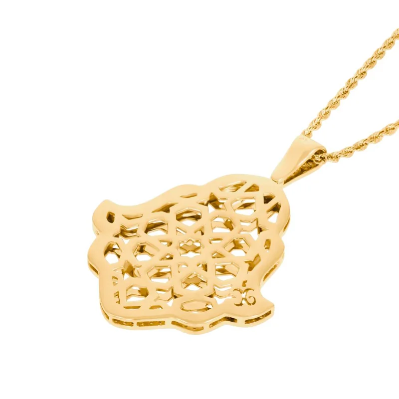 Pendentif Khmissa réversible...