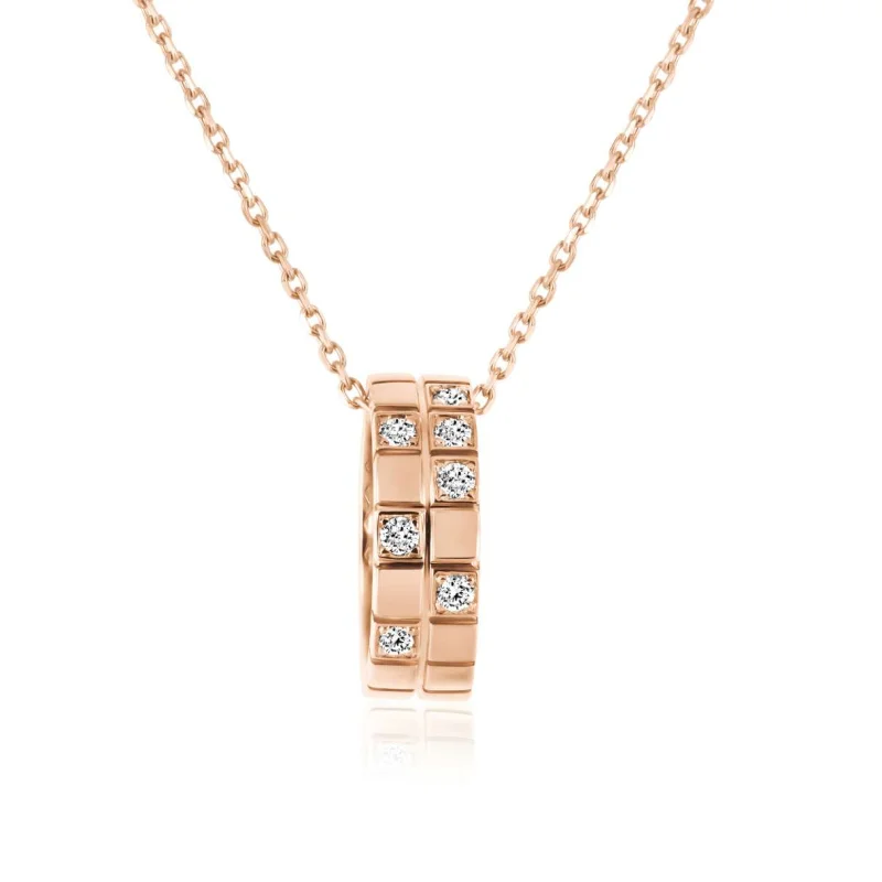Collier ring Excellence Or rose... Collier ring Excellence Or rose...