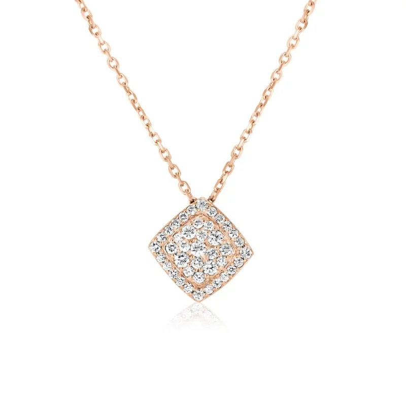 Collier pendentif carré Excellence Or... Collier pendentif carré Excellence Or...