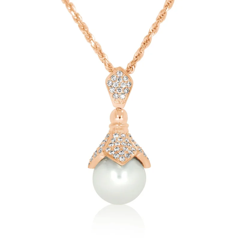 Pendentif Flower Excellence Or rose... Pendentif Flower Excellence Or rose...