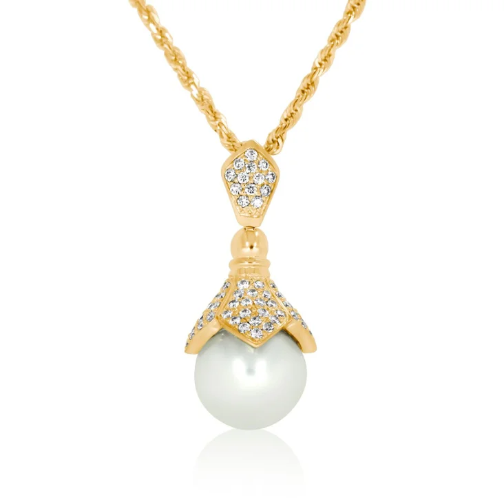 Pendentif Flower Excellence Or jaune 750/1000, FWP &...