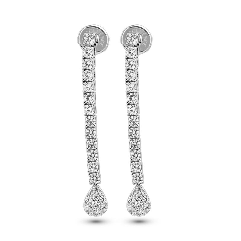 Boucles rivière Excellence Argent 925 Rh