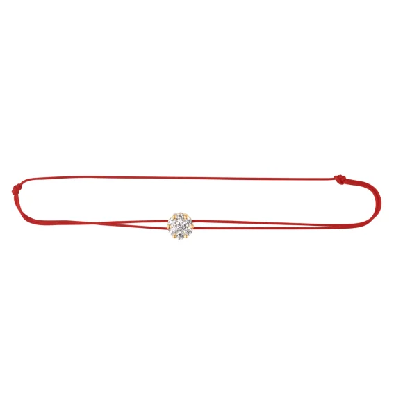 Pendentif marguerite Excellence Plaqué Or 18K 3Mic