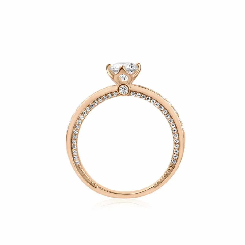 Bague solitaire Excellence Argent 925... Bague solitaire Excellence Argent 925...