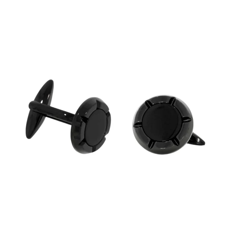 Boutons de manchettes Excellence en Acier 316L avec PVD...