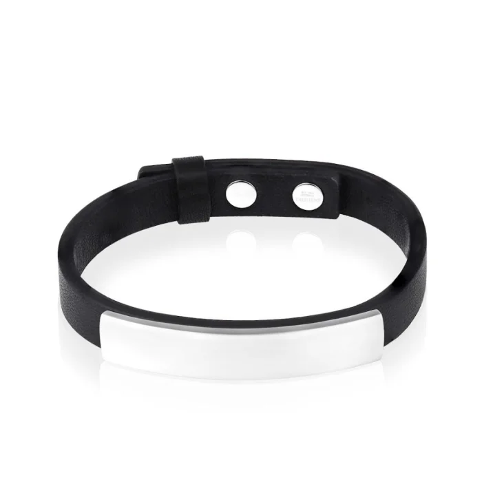 Bracelet Excellence Acier 316L & cuir