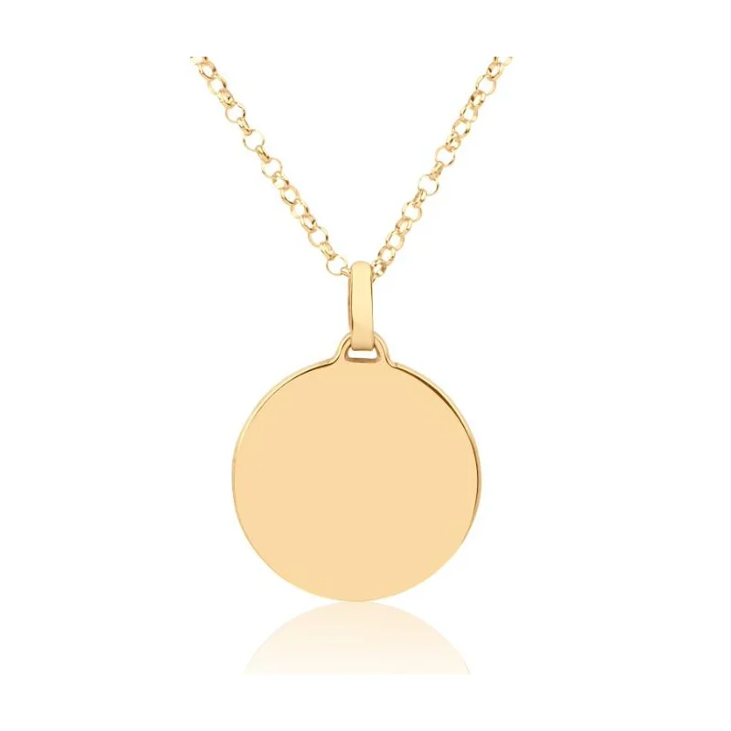 Pendentif Excellence Or jaune 750/1000 Pendentif Excellence Or jaune 750/1000