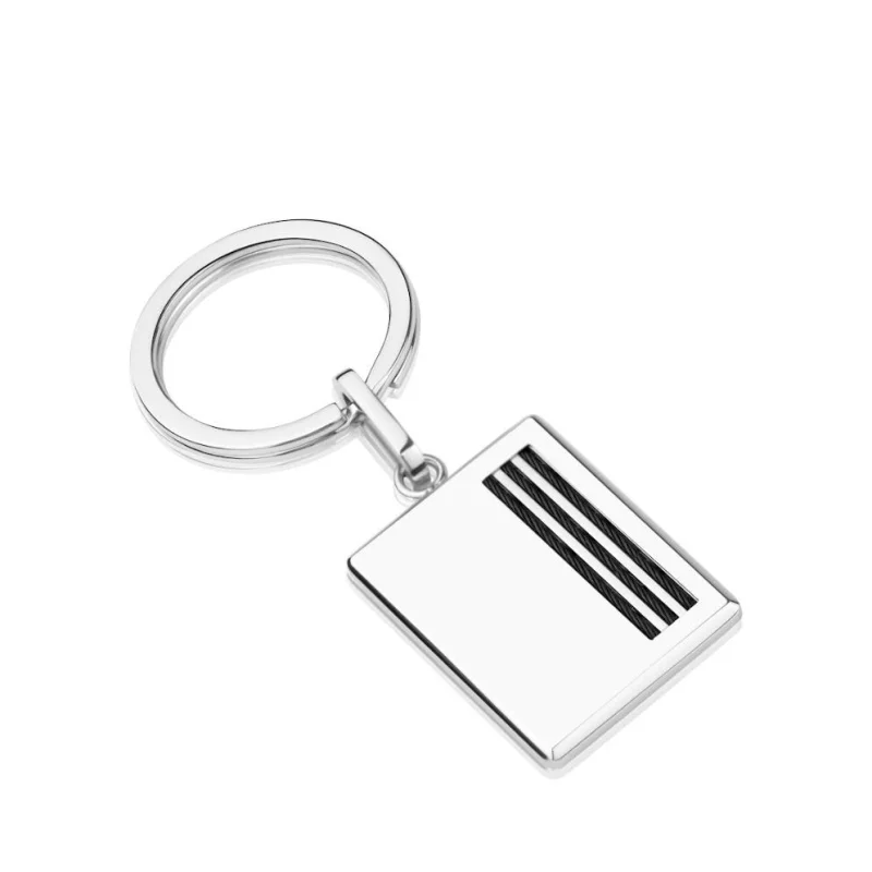 Porte-clés Excellence Acier 316l & Or 18K Porte-clés Excellence Acier 316l & Or 18K