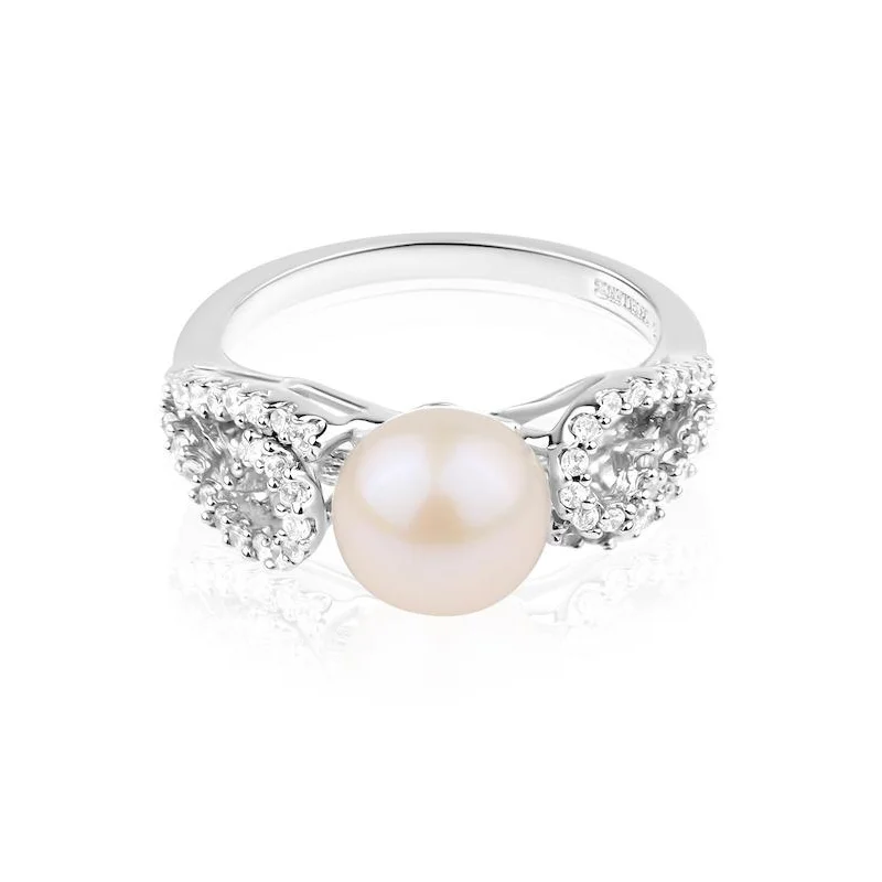 Bague Excellence Argent 925 Rh & FWP