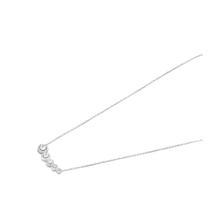 Collier Excellence Chute Margueritte Argent 925 RH Collier Excellence Chute Margueritte Argent 925 RH
