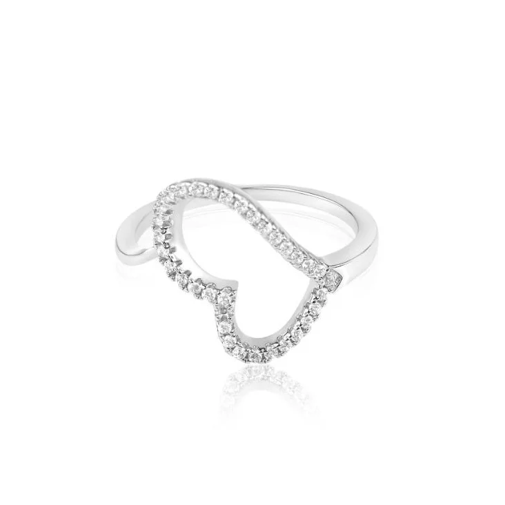 Bague Coeur Excellence Argent 925 RH