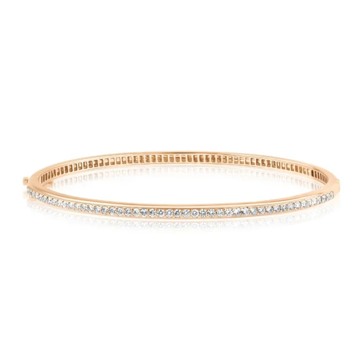 Bracelet Excellence Or rose 750/1000 & Diamants