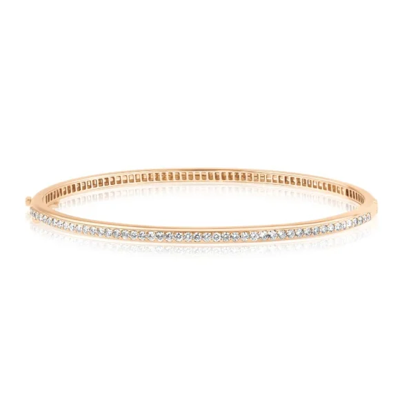 Bracelet Excellence Or rose 750/1000 & Diamants