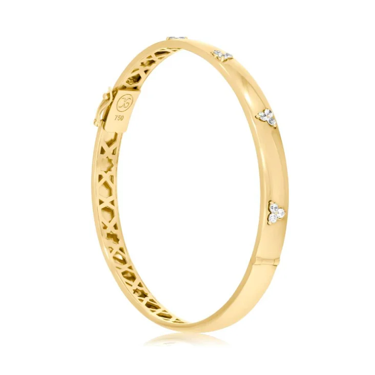 Bracelet Excellence Or jaune 750/1000 & Diamants 2