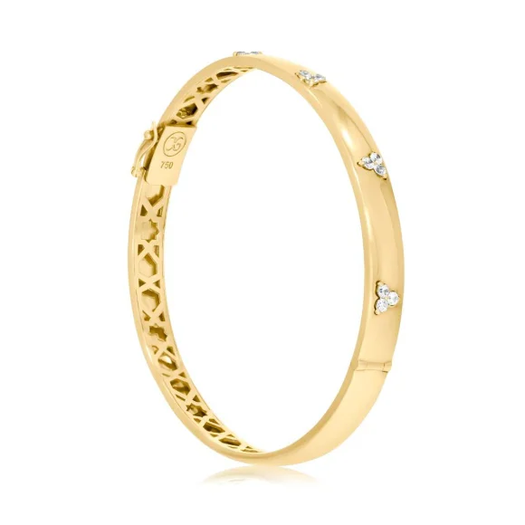 Bracelet Excellence Or jaune 750/1000 & Diamants