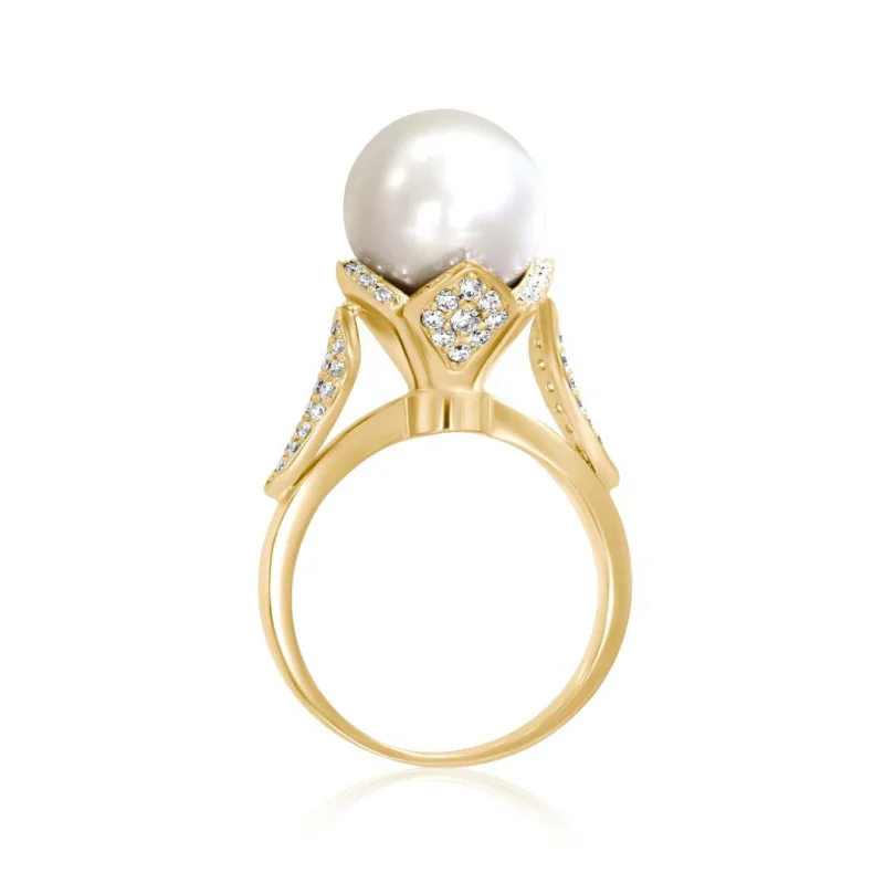 Bague Flower Excellence Or jaune... Bague Flower Excellence Or jaune...
