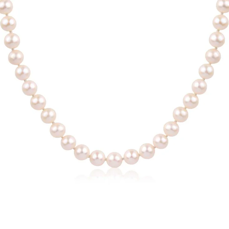 Collier Excellence Perles D'eau Douce & Or 18K 750/1000