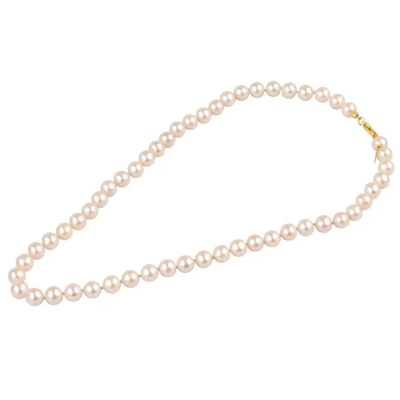 Collier Excellence Perles D'eau Douce & Or 18K 750/1000