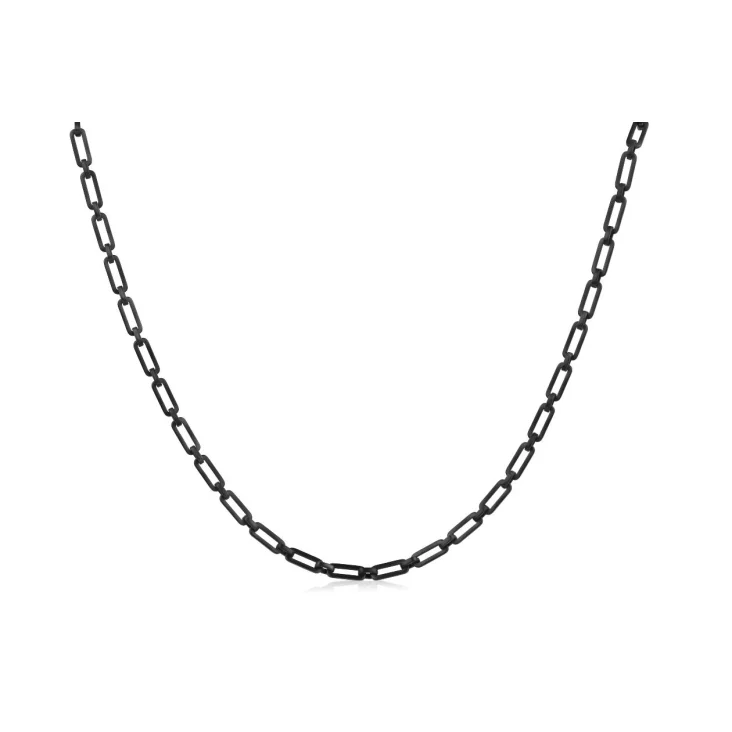 Collier Forçat large Acier 316L gris profond