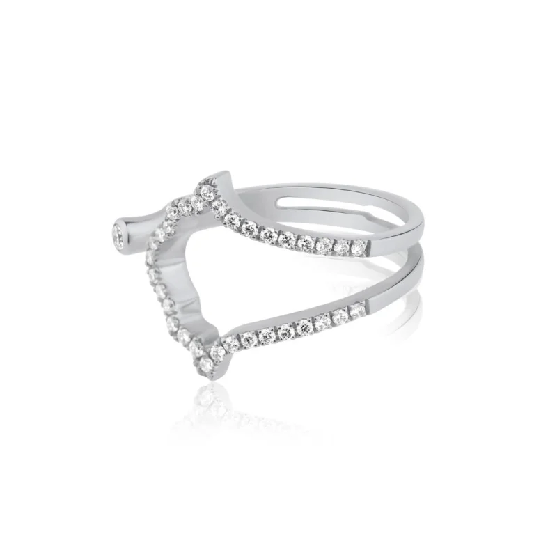 Bague khmissa Excellence Or gris...