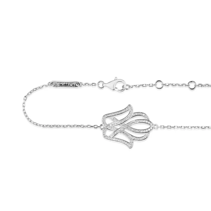 Gourmette Khmissa Excellence Argent 925 Rh 2