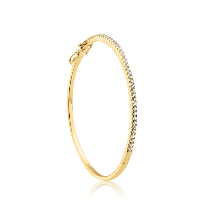 Bracelet rivière Excellence Plaqué Or 18K 3Mic 2