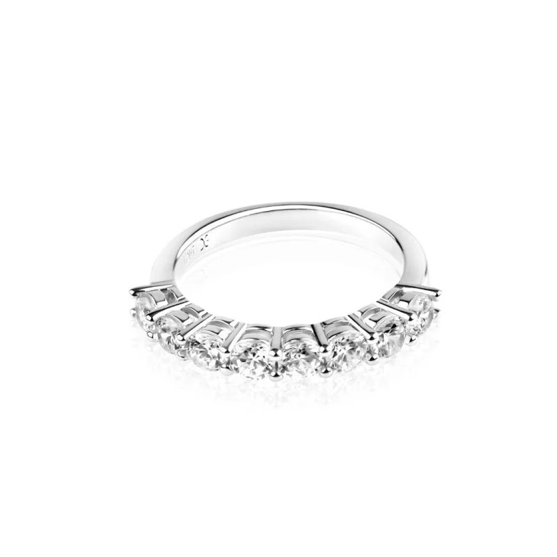 Demi alliance Excellence Argent 925 Rh Demi alliance Excellence Argent 925 Rh