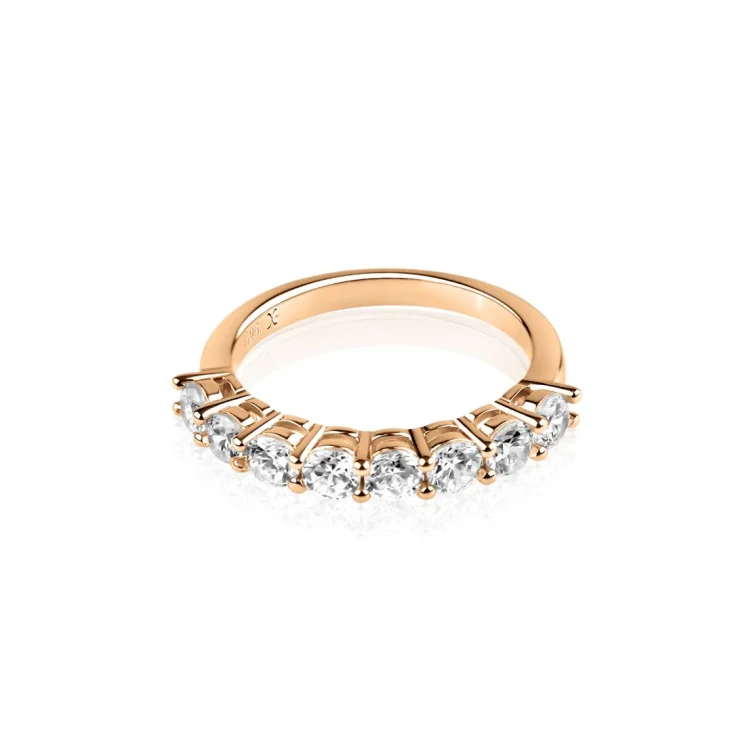 Demi alliance Excellence Argent 925 R.Gold