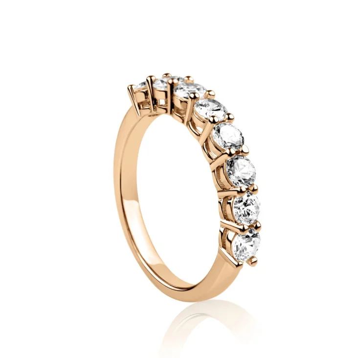 Demi alliance Excellence Argent 925 R.Gold 2