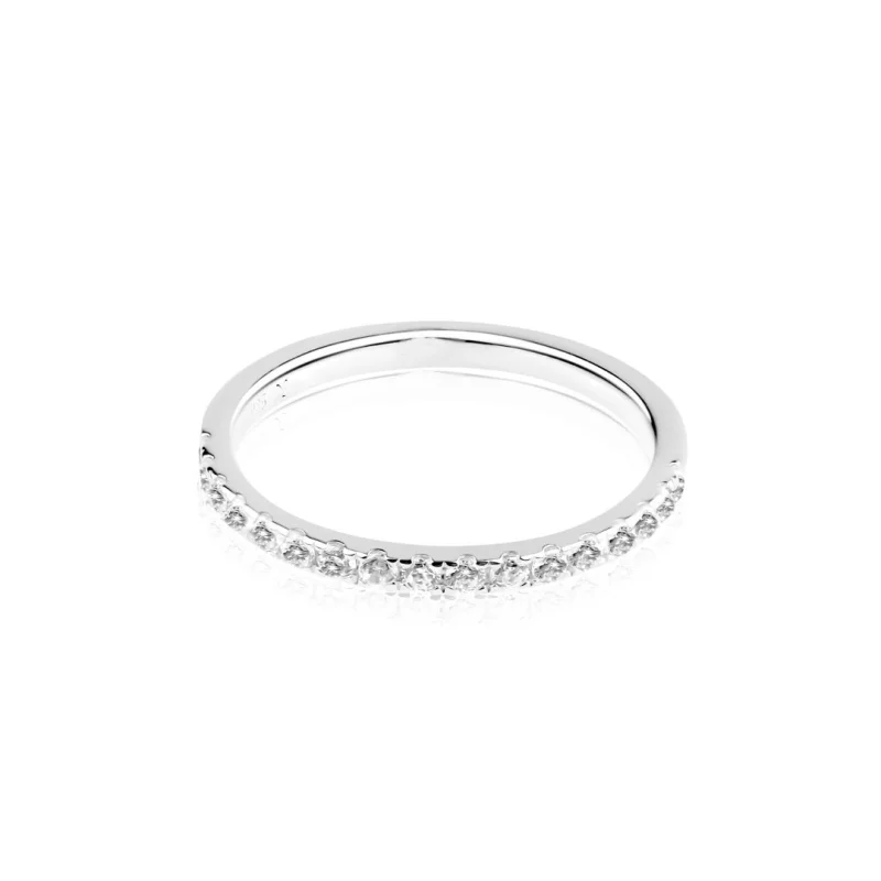 Demi alliance Excellence Argent 925 Rh Demi alliance Excellence Argent 925 Rh