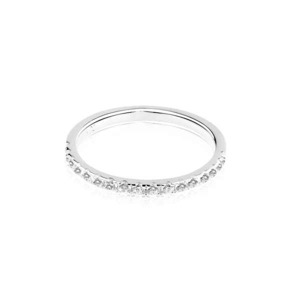 Demi alliance Excellence Argent 925 Rh