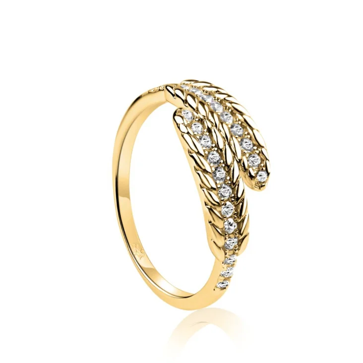 Bague Excellence Plaqué Or 18K 3Mic 2