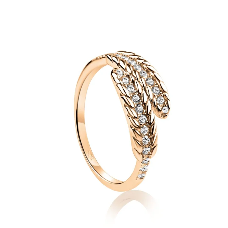 Bague Excellence Argent 925 R.Gold 2