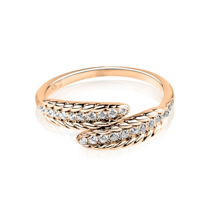 Bague Excellence Argent 925 R.Gold