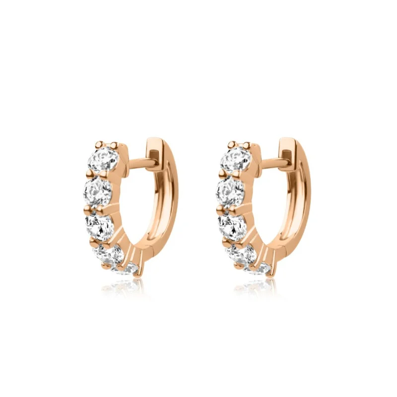 Créoles Excellence Argent 925 R.Gold