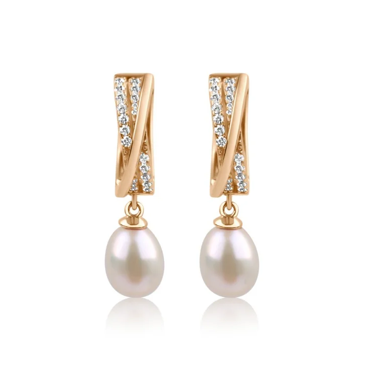 Créoles Excellence Argent 925 R.Gold & FWP