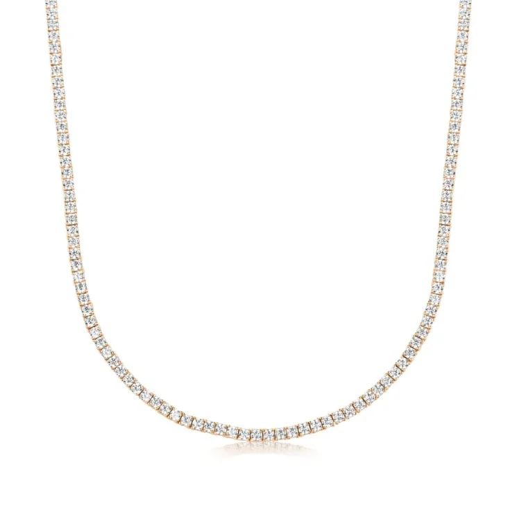 Collier rivière Excellence Argent 925 R.Gold