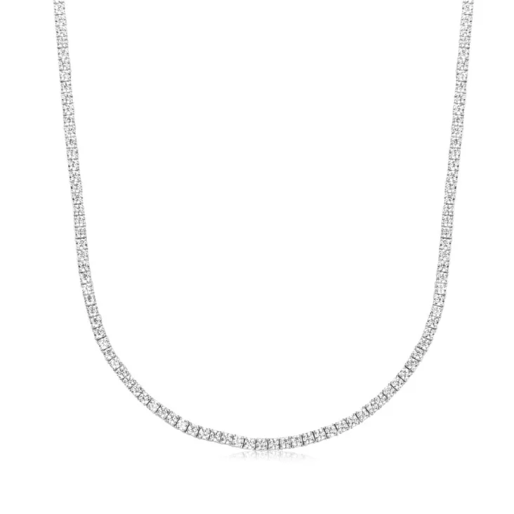 Collier rivière Excellence Argent 925 Rh