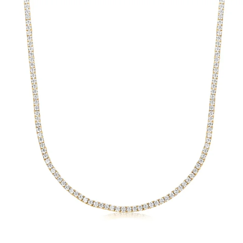Collier rivière Excellence Plaqué Or...