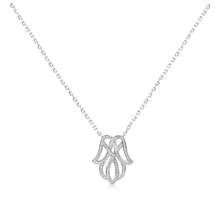 Collier Khmissa Excellence Argent 925 Rh