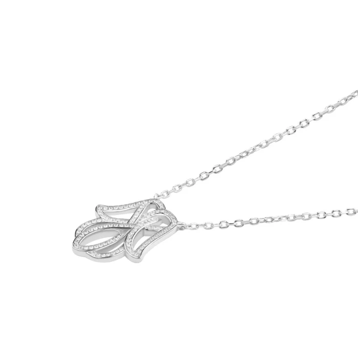 Collier Khmissa Excellence Argent 925 Rh 2