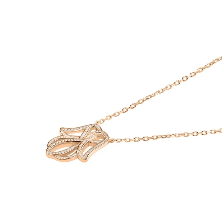 Collier Khmissa Excellence Argent 925 R.Gold 2