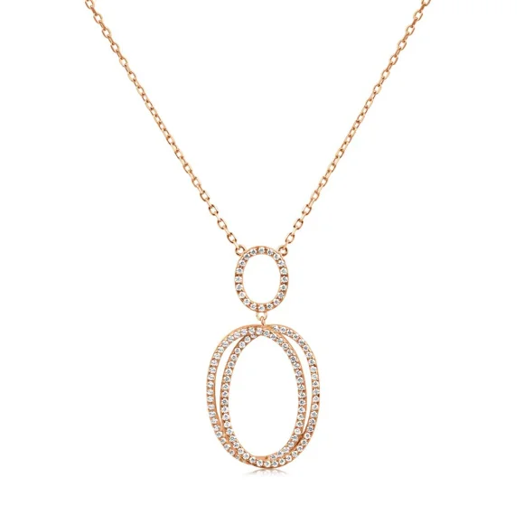 Collier Excellence Argent 925 R.Gold