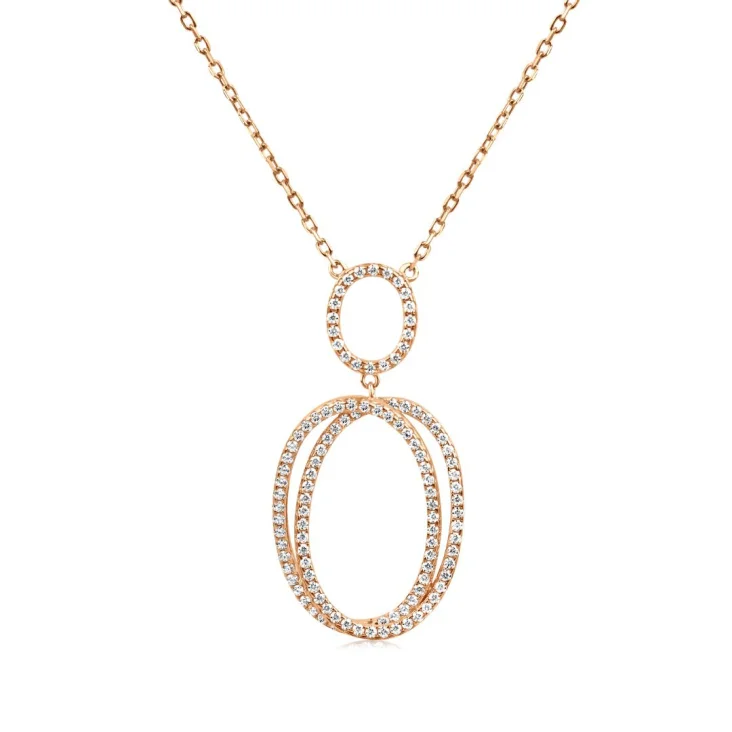 Collier Excellence Argent 925 R.Gold 2