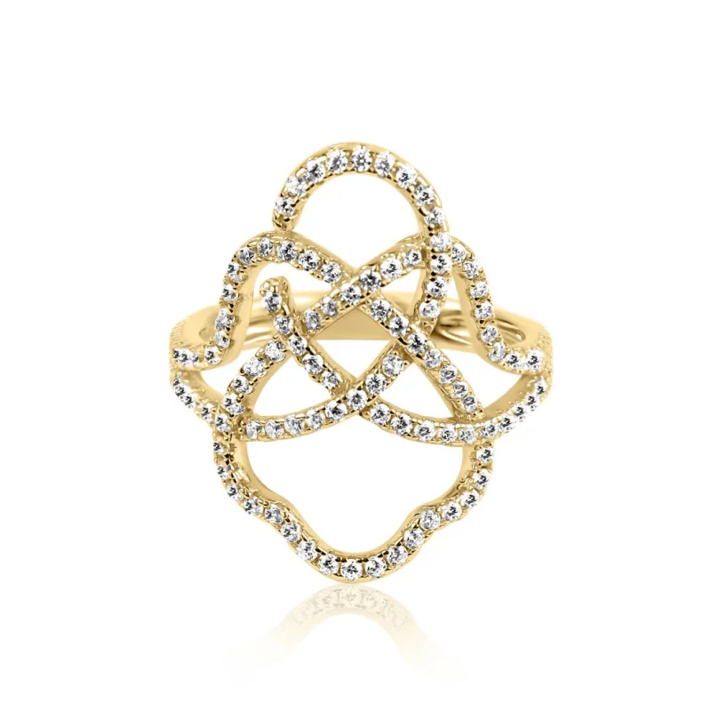 Bague Khmissa Excellence Plaqué Or... Bague Khmissa Excellence Plaqué Or...