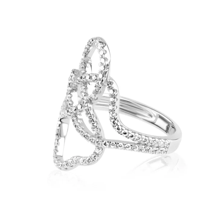 Bague Khmissa Excellence Argent 925 Rh 2