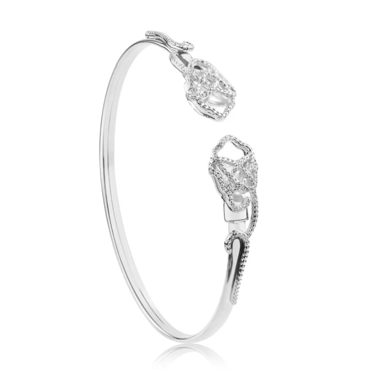 Bracelet Khmissa Excellence Argent 925 Rh 2