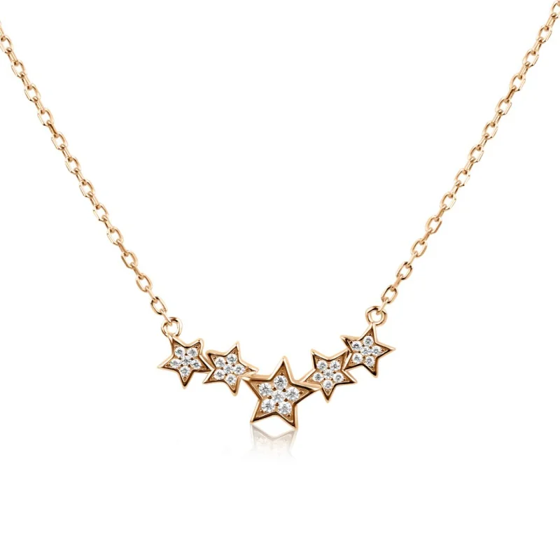 Collier étoiles Excellence Argent 925...