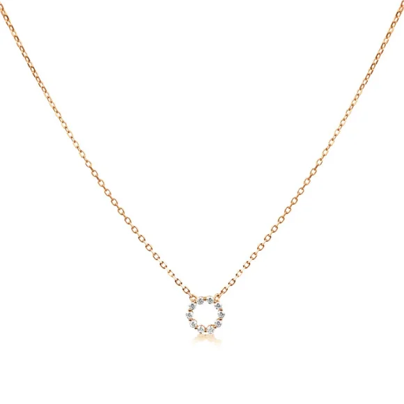 Collier Excellence Argent 925 R.Gold
