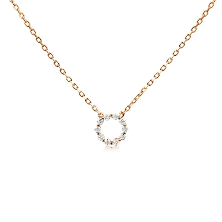 Collier Excellence Argent 925 R.Gold 2